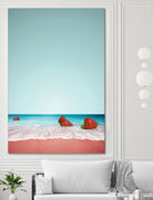 Strawberry Shore by Anders Wasser on GIANT ART - blue photo illustration