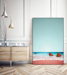 Strawberry Shore by Anders Wasser on GIANT ART - blue photo illustration