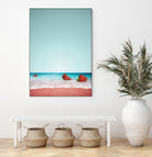 Strawberry Shore by Anders Wasser on GIANT ART - blue photo illustration