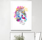 BOUQUET by Liat Noten on GIANT ART - pink mixed media