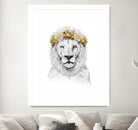 Festival lion (color version) by Solti Balázs on GIANT ART - white digital drawing