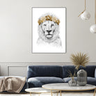 Festival lion (color version) by Solti Balázs on GIANT ART - white digital drawing