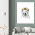 Festival lion (color version) by Solti Balázs on GIANT ART - white digital drawing