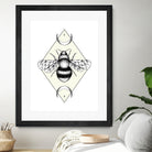 Bee Confident by Barbara Hollaus on GIANT ART - white digital drawing