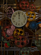 steampunk by james brickell on GIANT ART - red digital painting