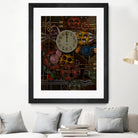 steampunk by james brickell on GIANT ART - red digital painting