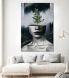 Tree Lady by Menelaos Trompoukis on GIANT ART - green digital painting