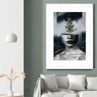 Tree Lady by Menelaos Trompoukis on GIANT ART - green digital painting