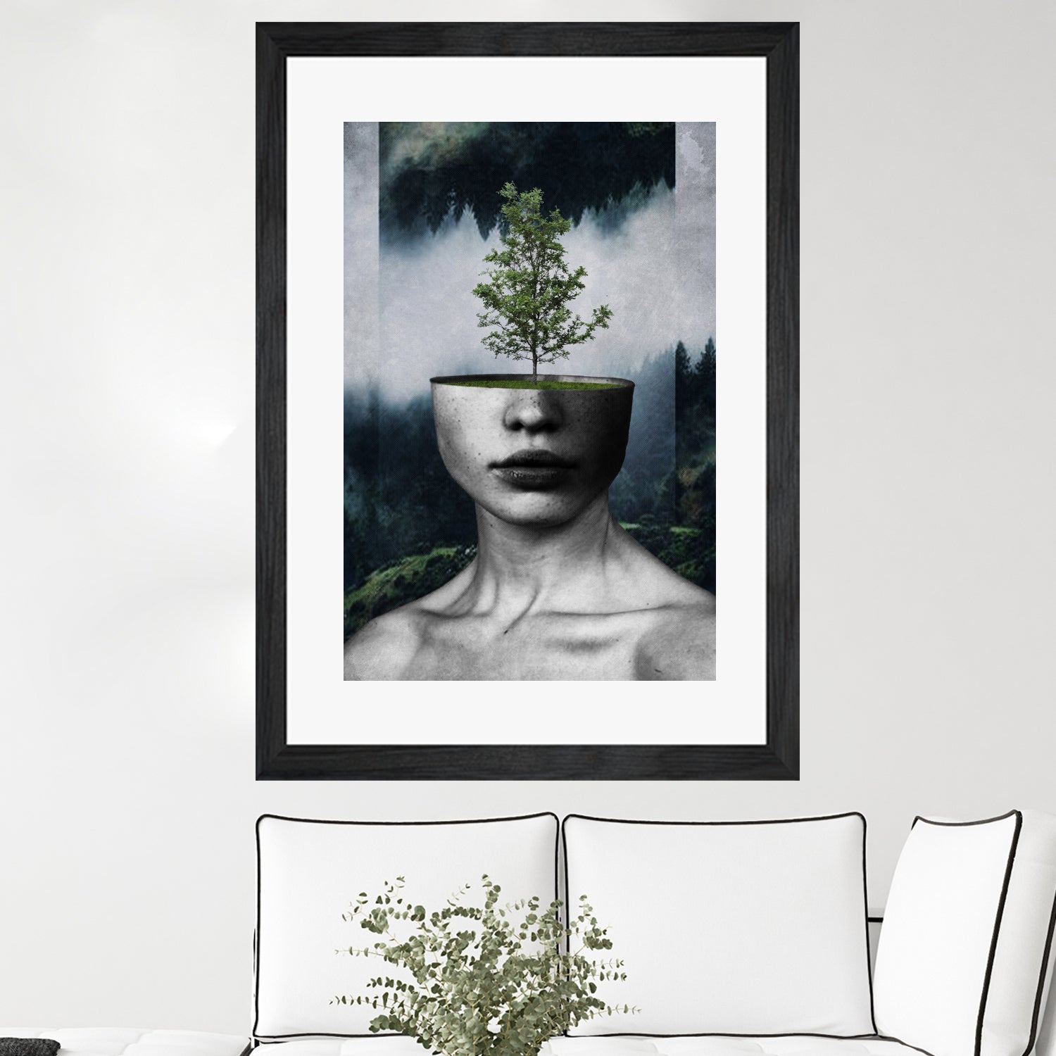 Tree Lady by Menelaos Trompoukis on GIANT ART - green digital painting