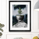 Tree Lady by Menelaos Trompoukis on GIANT ART - green digital painting