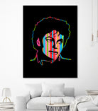 Michael Jackson | Dark | Pop Art by William Cuccio on GIANT ART - black digital drawing