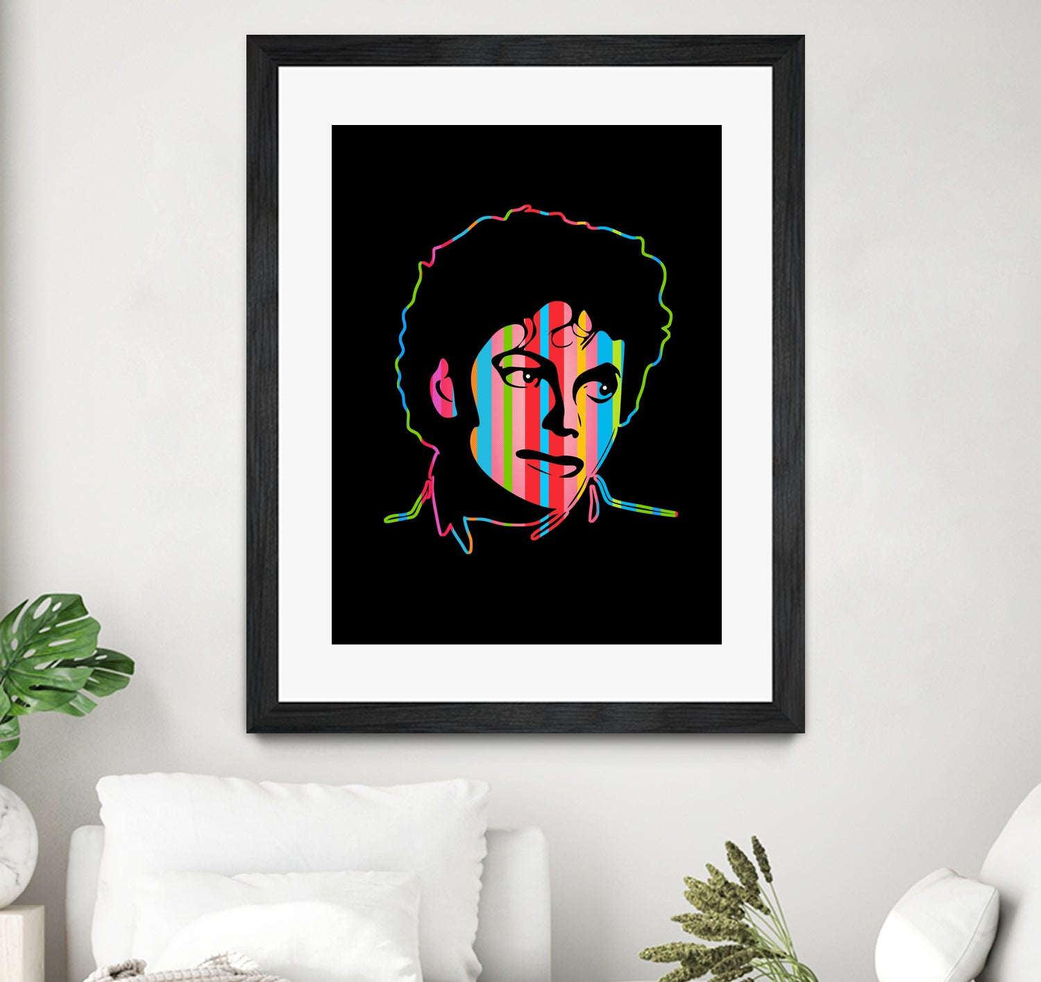 Michael Jackson | Dark | Pop Art by William Cuccio on GIANT ART - black digital drawing