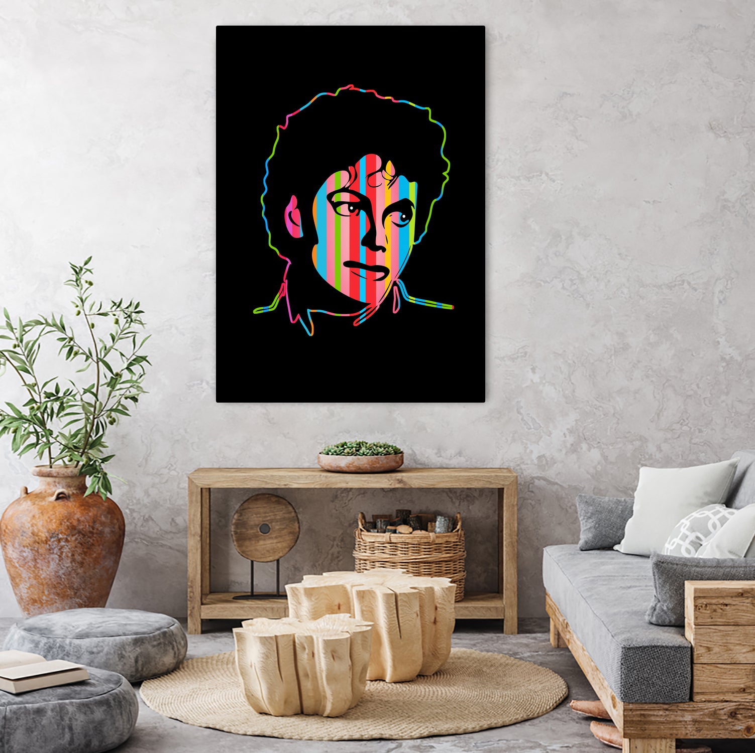 Michael Jackson | Dark | Pop Art by William Cuccio on GIANT ART - black digital drawing