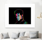 Prince | Dark | Pop Art by William Cuccio on GIANT ART - black digital drawing