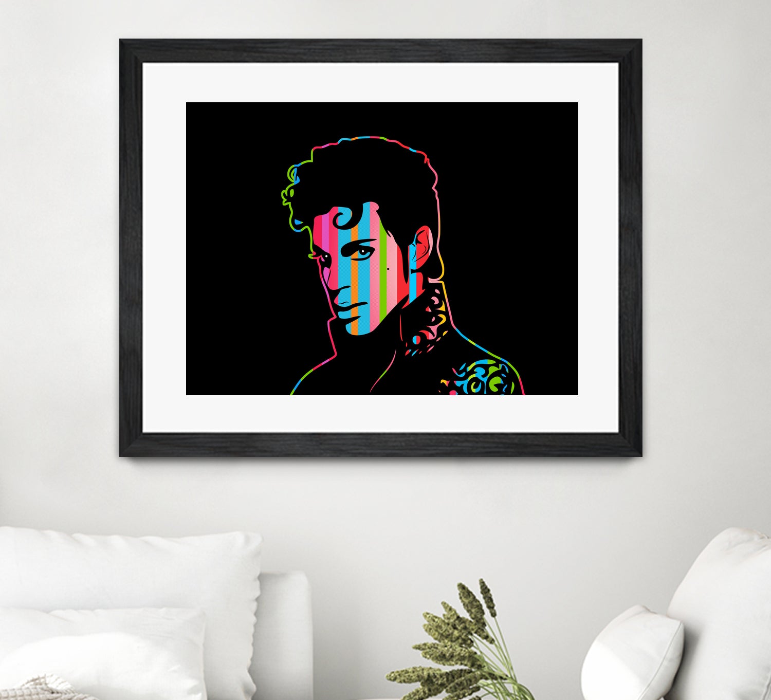 Prince | Dark | Pop Art by William Cuccio on GIANT ART - black digital drawing