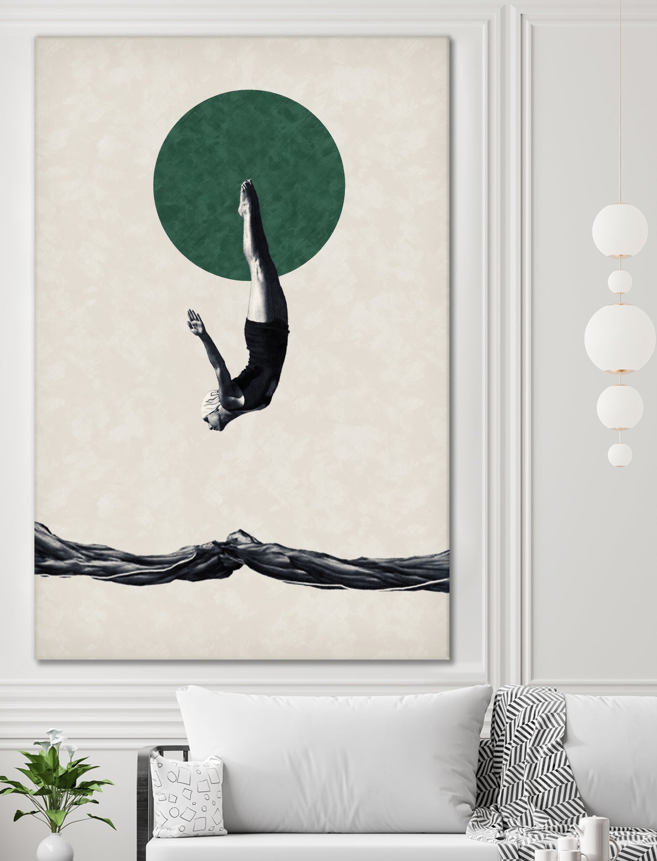 Dive ... by Menelaos Trompoukis on GIANT ART - white digital painting