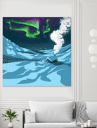 Aurora by Mark Frudd on GIANT ART - white digital painting