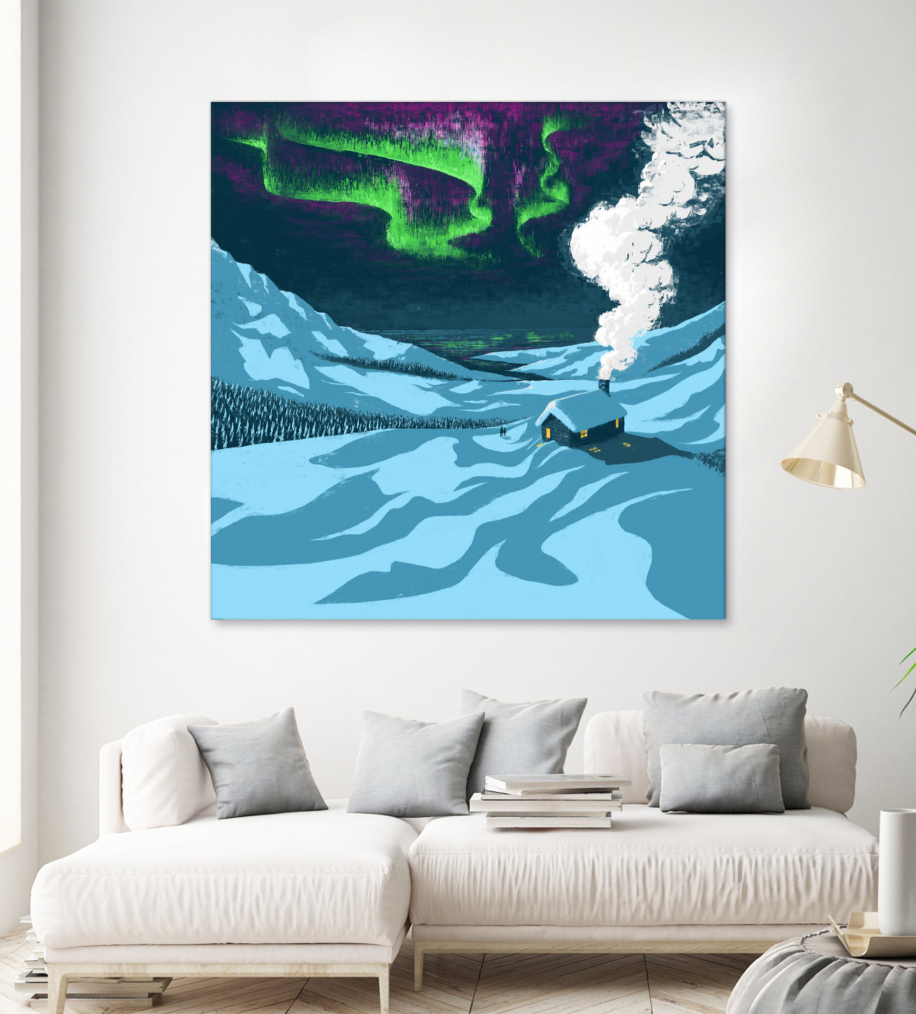 Aurora by Mark Frudd on GIANT ART - white digital painting