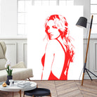 Britney Spears | Pop Art by William Cuccio on GIANT ART - red digital drawing