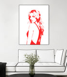 Britney Spears | Pop Art by William Cuccio on GIANT ART - red digital drawing