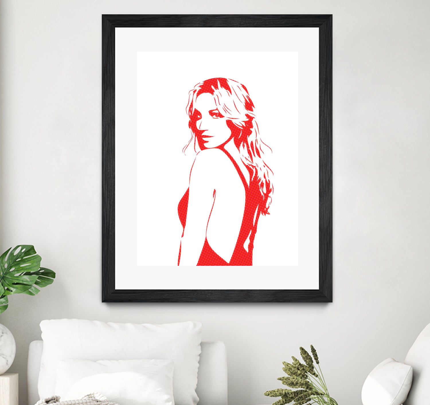 Britney Spears | Pop Art by William Cuccio on GIANT ART - red digital drawing