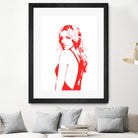 Britney Spears | Pop Art by William Cuccio on GIANT ART - red digital drawing