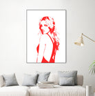 Britney Spears | Pop Art by William Cuccio on GIANT ART - red digital drawing