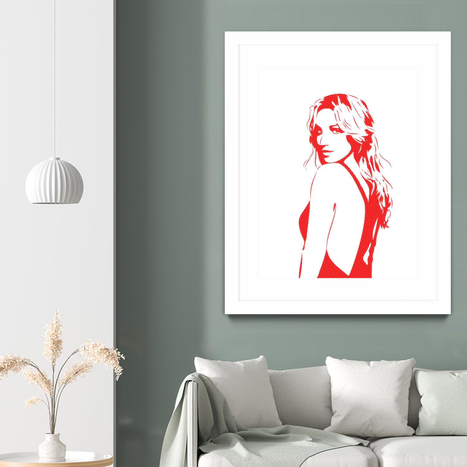 Britney Spears | Pop Art by William Cuccio on GIANT ART - red digital drawing