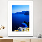 santorini1 n by Haris Kavalla on GIANT ART - blue photo manipulation