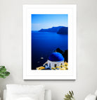 santorini1 n by Haris Kavalla on GIANT ART - blue photo manipulation