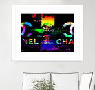 Colorful Chanel Art by Daniel Janda on GIANT ART - black mixed media