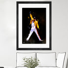 freddy mercury by Igor Moura on GIANT ART - black digital painting