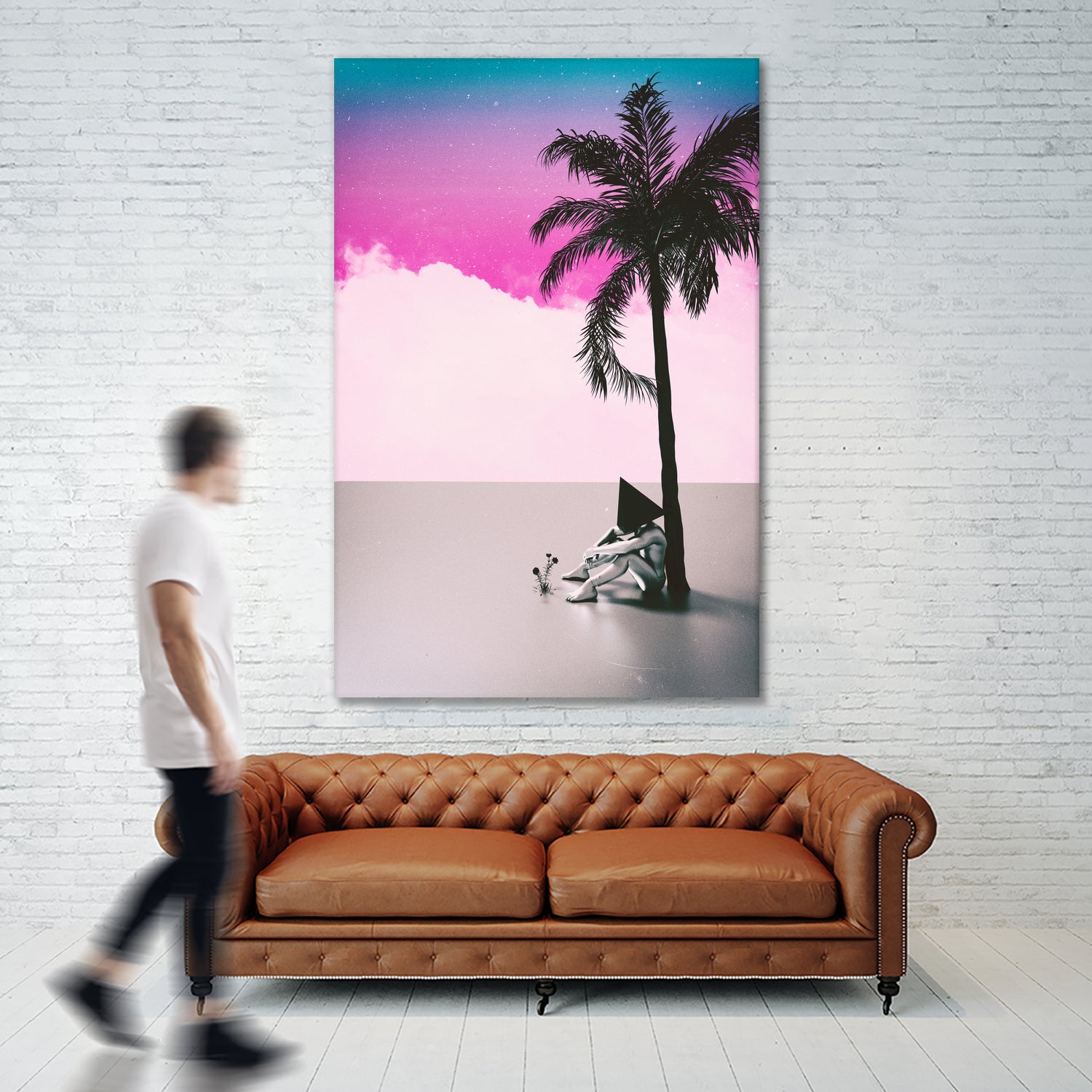 ＰＡＬＭ  ＴＲＥＥ  １８ by Adam Priester on GIANT ART - pink 3d art