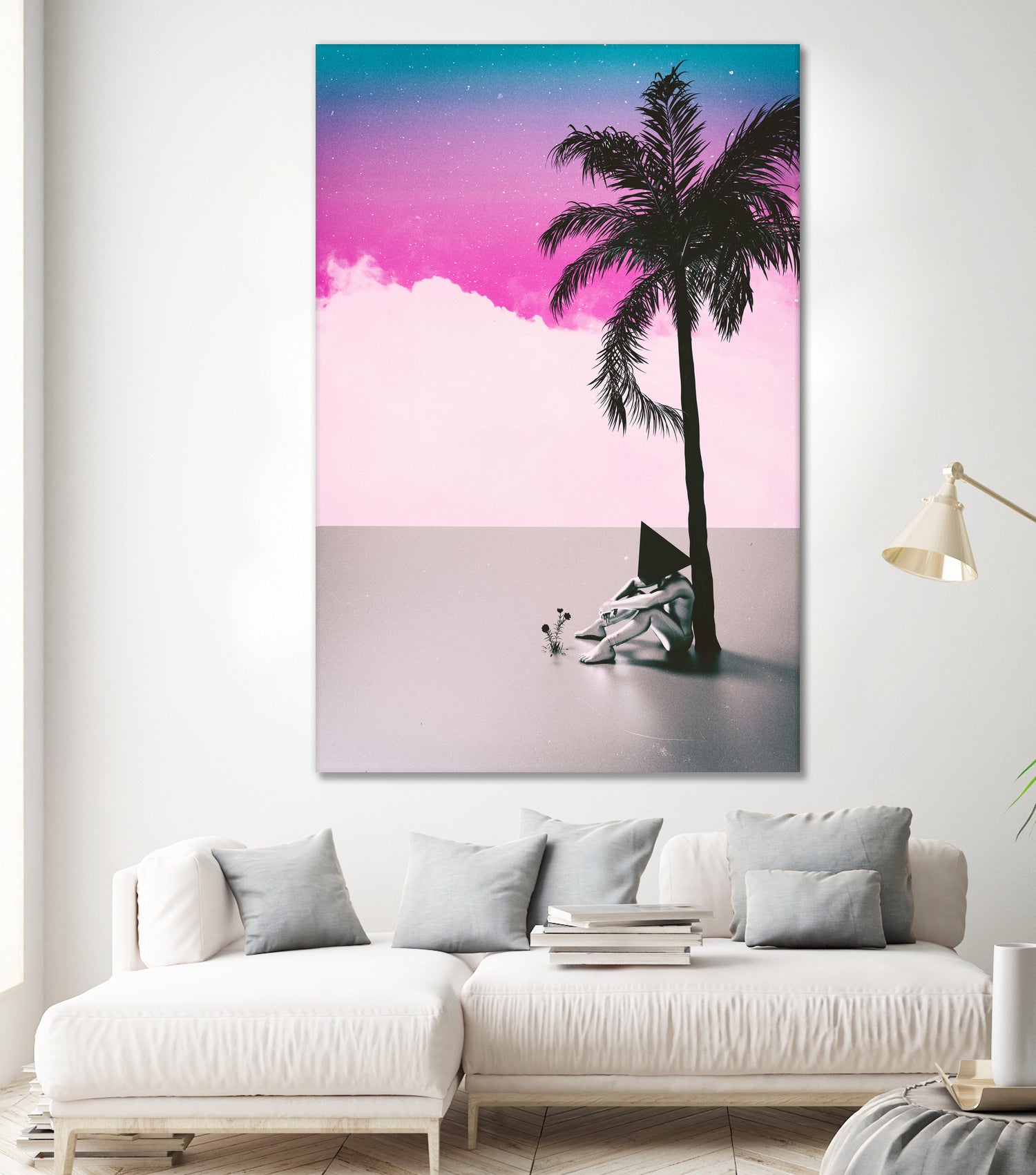 ＰＡＬＭ  ＴＲＥＥ  １８ by Adam Priester on GIANT ART - pink 3d art