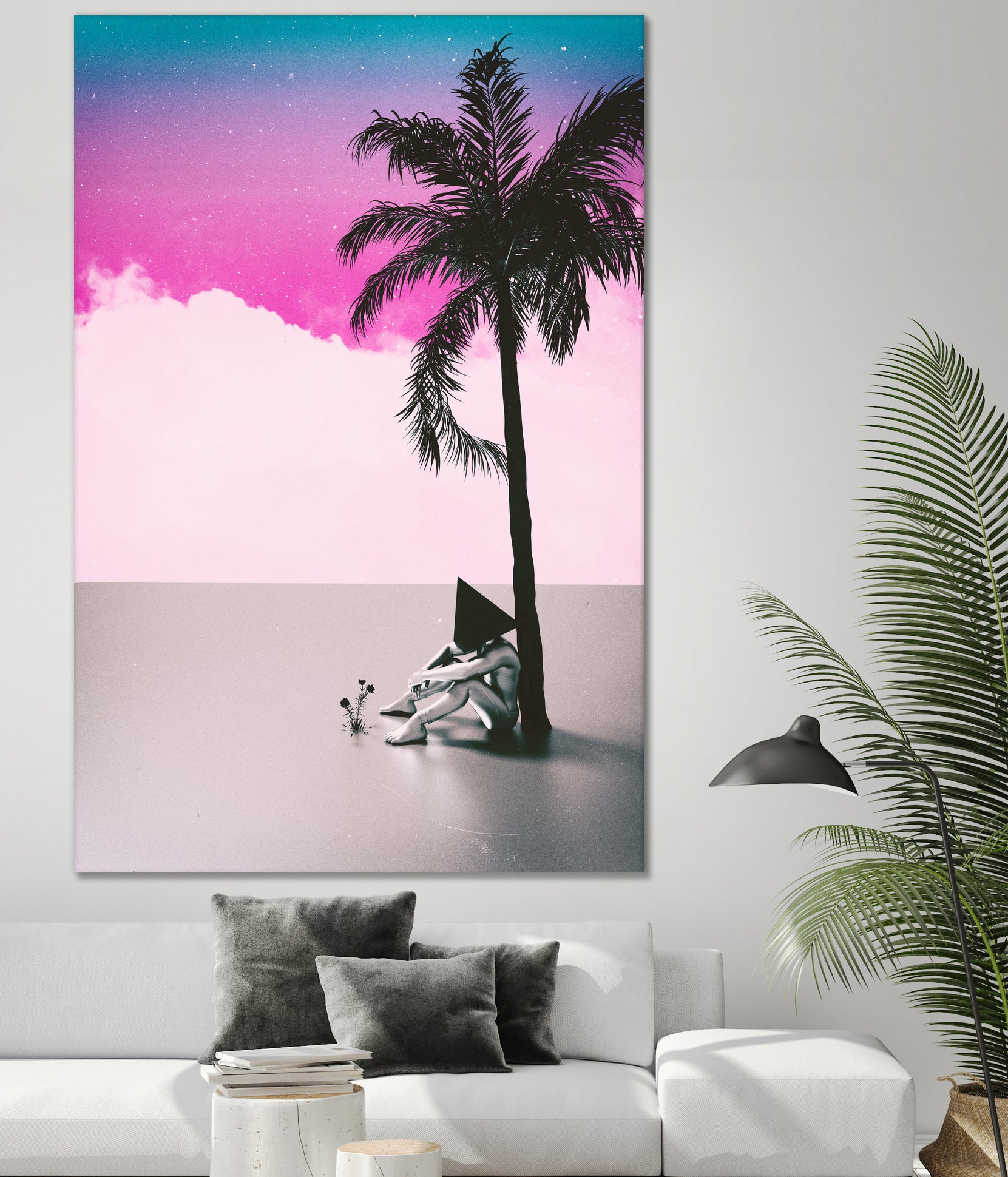 ＰＡＬＭ  ＴＲＥＥ  １８ by Adam Priester on GIANT ART - pink 3d art