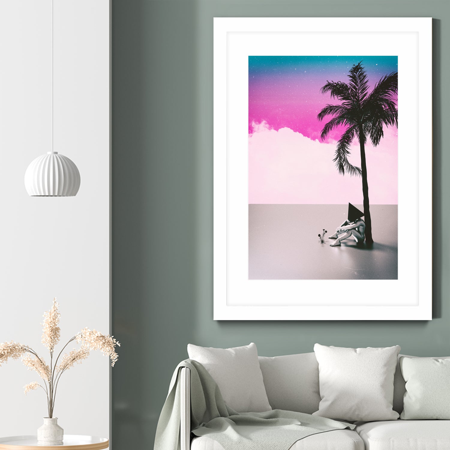 ＰＡＬＭ  ＴＲＥＥ  １８ by Adam Priester on GIANT ART - pink 3d art