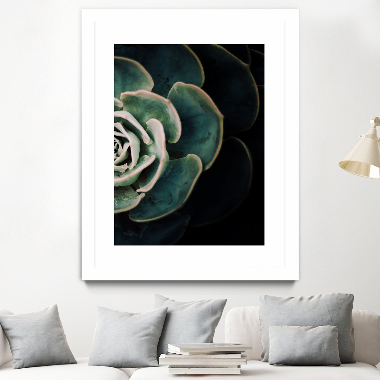 DARKSIDE OF SUCCULENTS IV-2 by Pia Schneider on GIANT ART - black photo manipulation