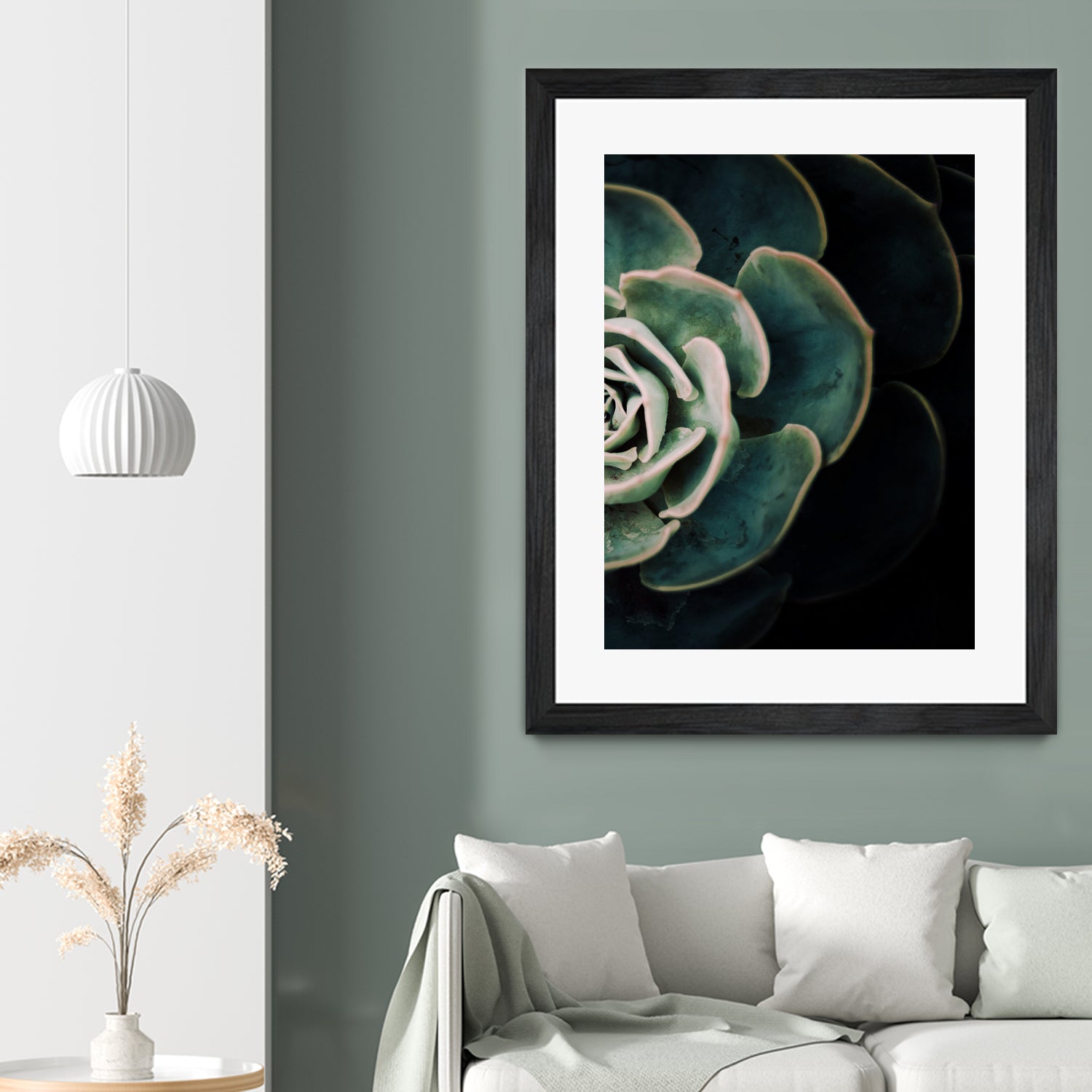 DARKSIDE OF SUCCULENTS IV-2 by Pia Schneider on GIANT ART - black photo manipulation