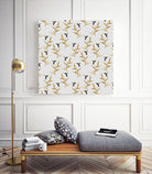 Hummingbird & Flower II by Dana Shek on GIANT ART - white digital painting