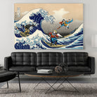 GREAT WAVE by Caterina Lo Cicero on GIANT ART - blue digital drawing