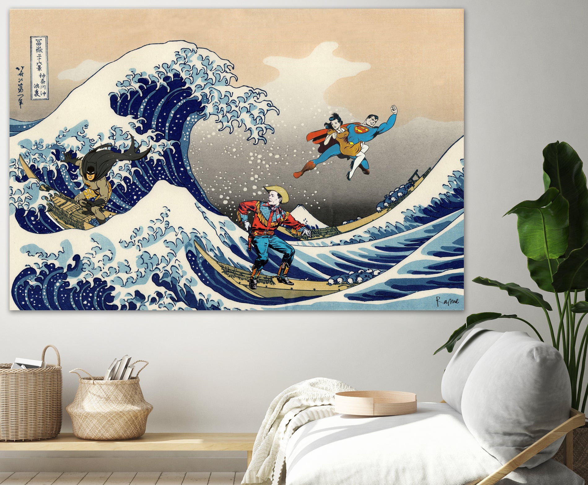 GREAT WAVE by Caterina Lo Cicero on GIANT ART - blue digital drawing