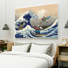 GREAT WAVE by Caterina Lo Cicero on GIANT ART - blue digital drawing