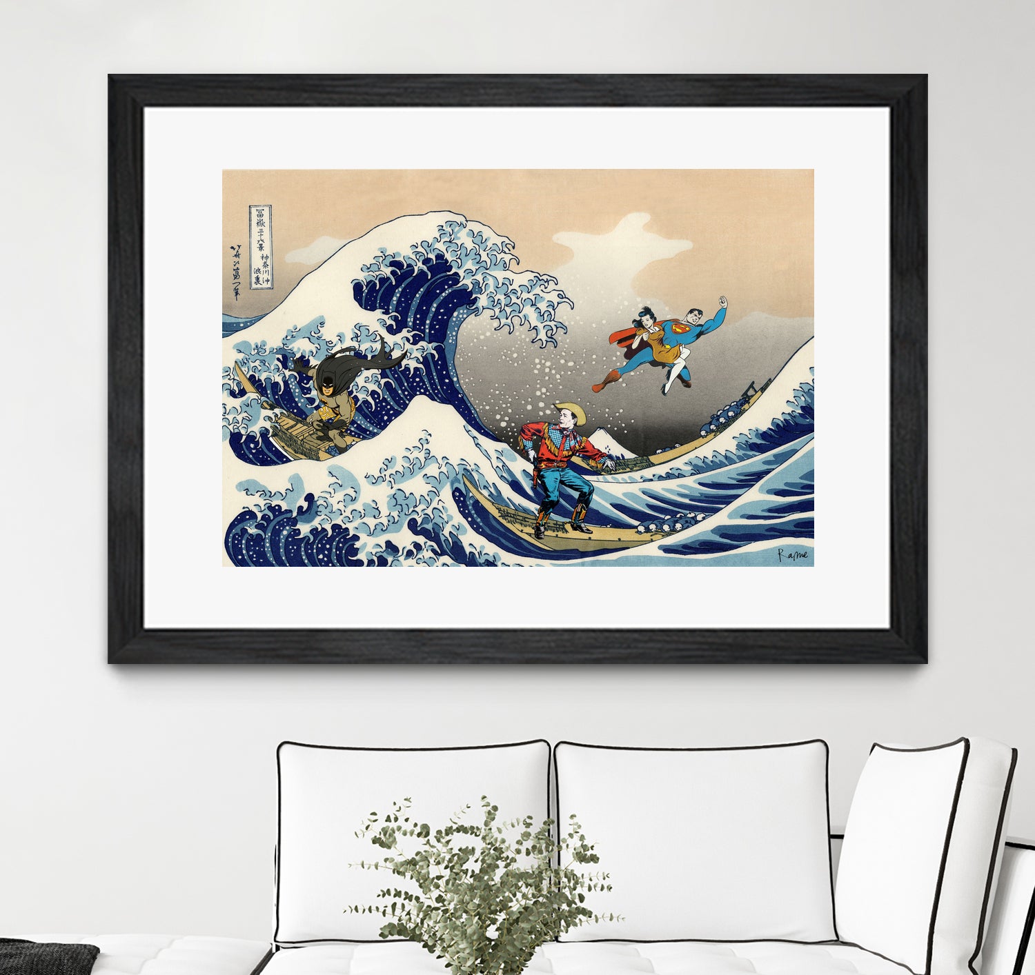 GREAT WAVE by Caterina Lo Cicero on GIANT ART - blue digital drawing