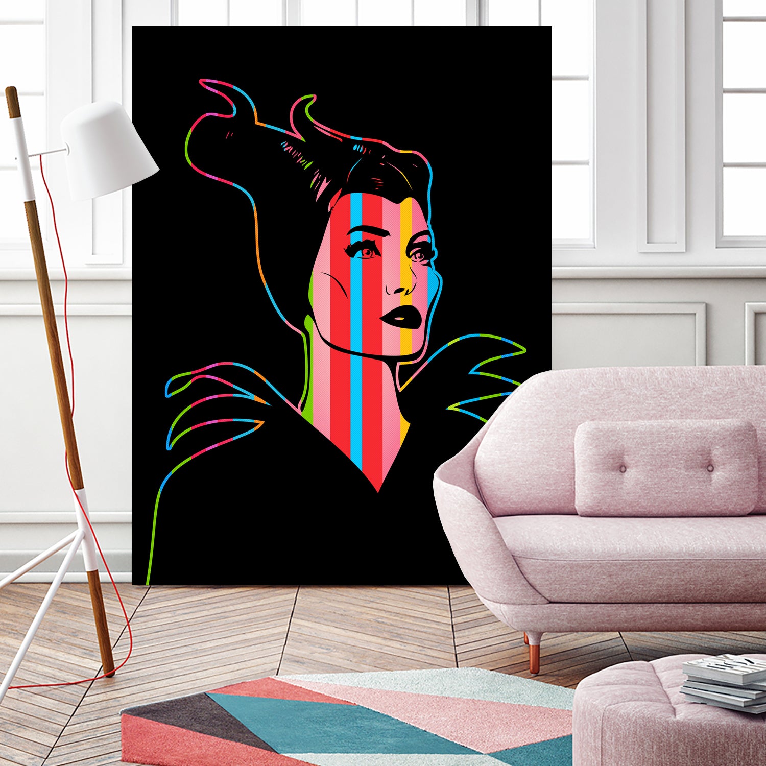 Maleficent | Dark | Pop Art by William Cuccio on GIANT ART - black digital drawing