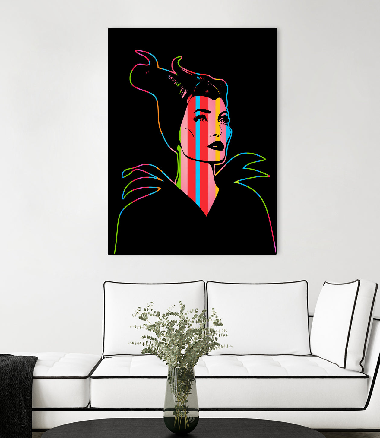 Maleficent | Dark | Pop Art by William Cuccio on GIANT ART - black digital drawing