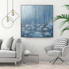 Another Rainy Day by Nic Squirrell on GIANT ART - blue digital painting