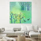 April Landscape by Nic Squirrell on GIANT ART - green digital painting