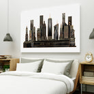 NYC - Black by Elisabeth Fredriksson on GIANT ART - black digital painting