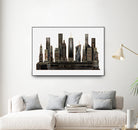 NYC - Black by Elisabeth Fredriksson on GIANT ART - black digital painting