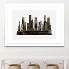 NYC - Black by Elisabeth Fredriksson on GIANT ART - black digital painting